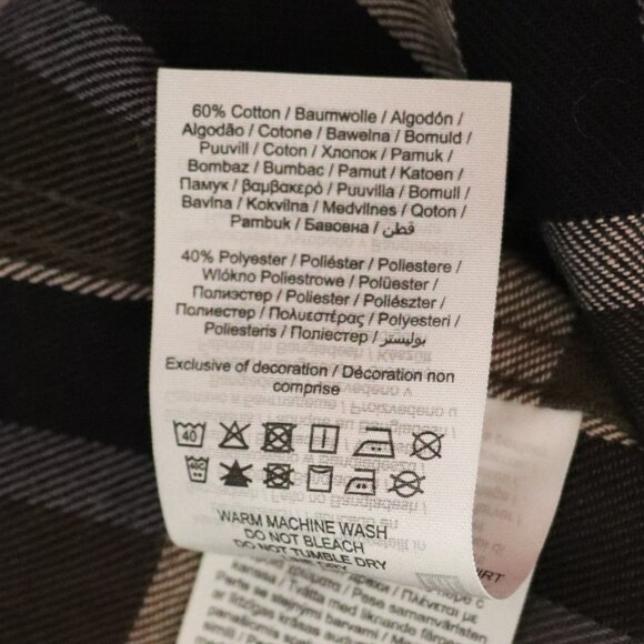 Produkt Green Flannel XL Buttoned Plaid Pocket Long Sleeve Thick Sweater T-Shirt - Picture 14 of 15